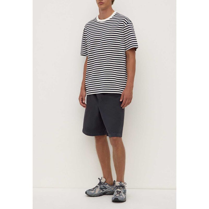 Assembly Label Grayson Stripe Tee True Navy/White image number 3